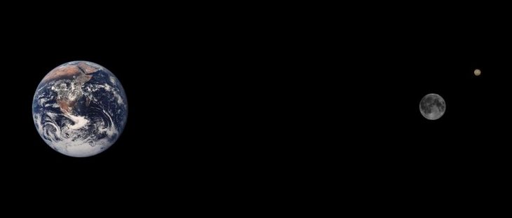 Earth and Moon pic